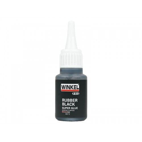Rubber Black Super Glue 20 Gr